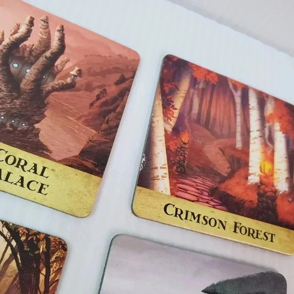 Forbidden Island Game Replacement Parts - 24 Double Sided Island Tiles Used - Picture 3 of 5